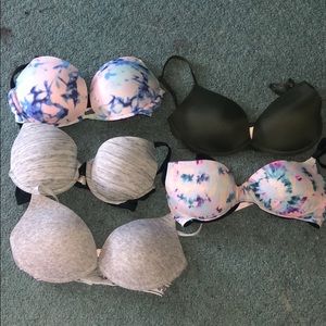 Victoria secret pink bras